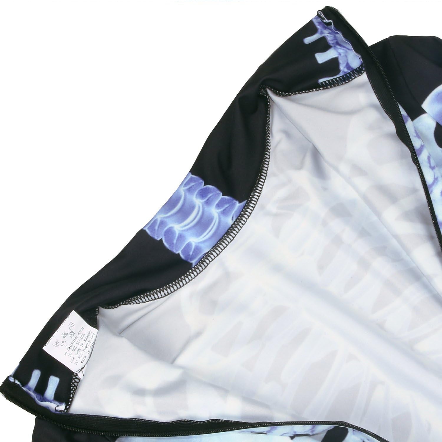 Women'S Skeleton Halloween Costume Catsuit Bodysuit Cosplay Jumpsuits