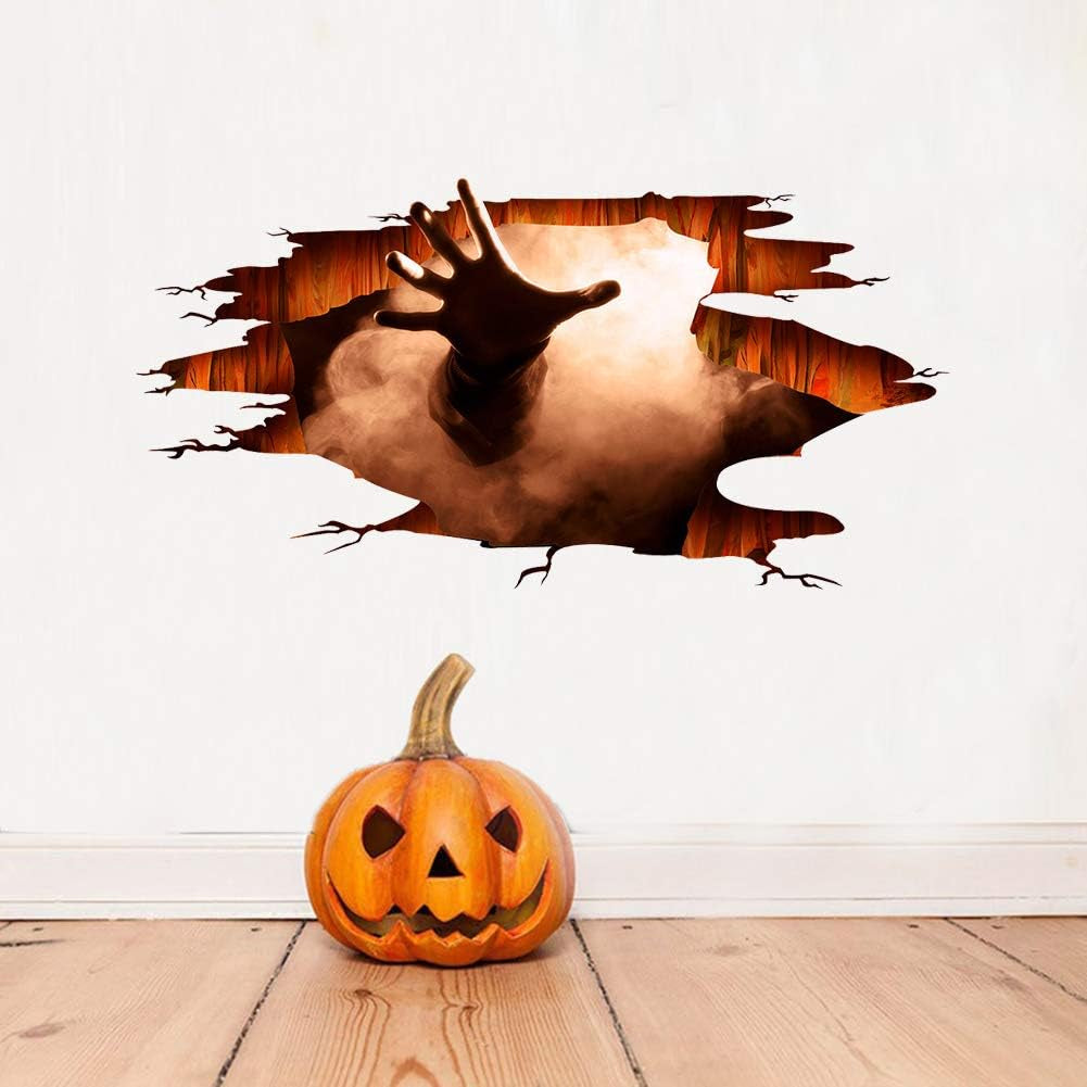 3D Halloween Wall Stickers Removable, Halloween Wall Decals (H31)
