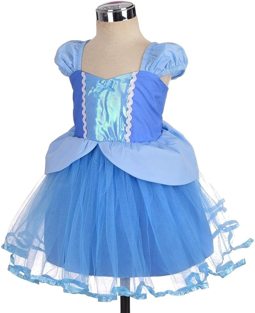 Princess Costumes Birthday Fancy Halloween Xmas Party Dresses up for Baby Little Toddler Girls