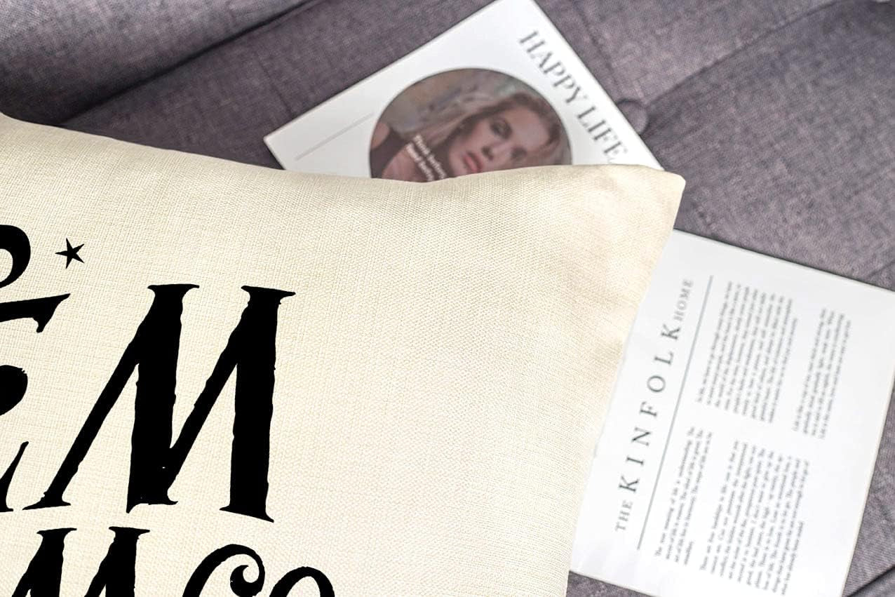 Halloween Decor Pillow Covers 18X18 Set of 4 Halloween Decorations Hocus Pocus Farmhouse Saying Outdoor Fall Pillows Decorative Throw Cushion Case for Home Couch TH023-18