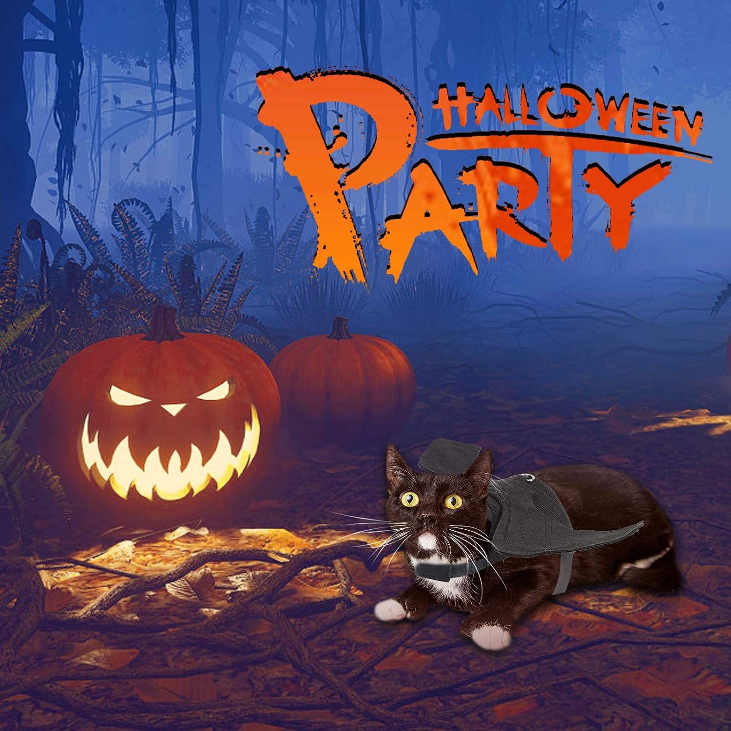 Bat Wings Pet Costume, Polyester Felt Cloth, Small, Halloween, Unisex, Durable, Easy to Clean, Bat Wings Costume for Small Dogs Cats