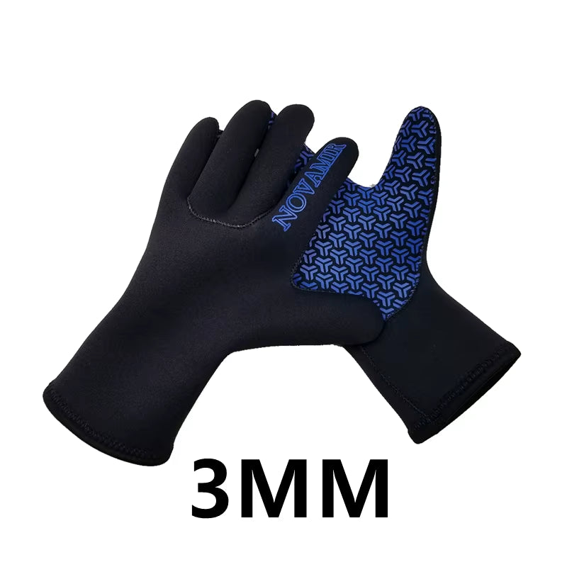 3Mm 5Mm Neoprene Diving Gloves Wetsuit Water Glove for Spearfishing Underwater Hunting Kayaking Canoeing Scuba Snorkeling NG-01
