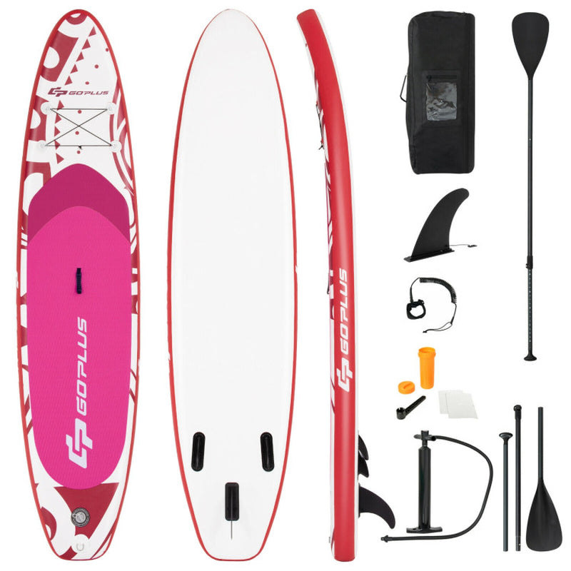 10.6/11 Feet Inflatable Adjustable Paddle Board with Carry Bag