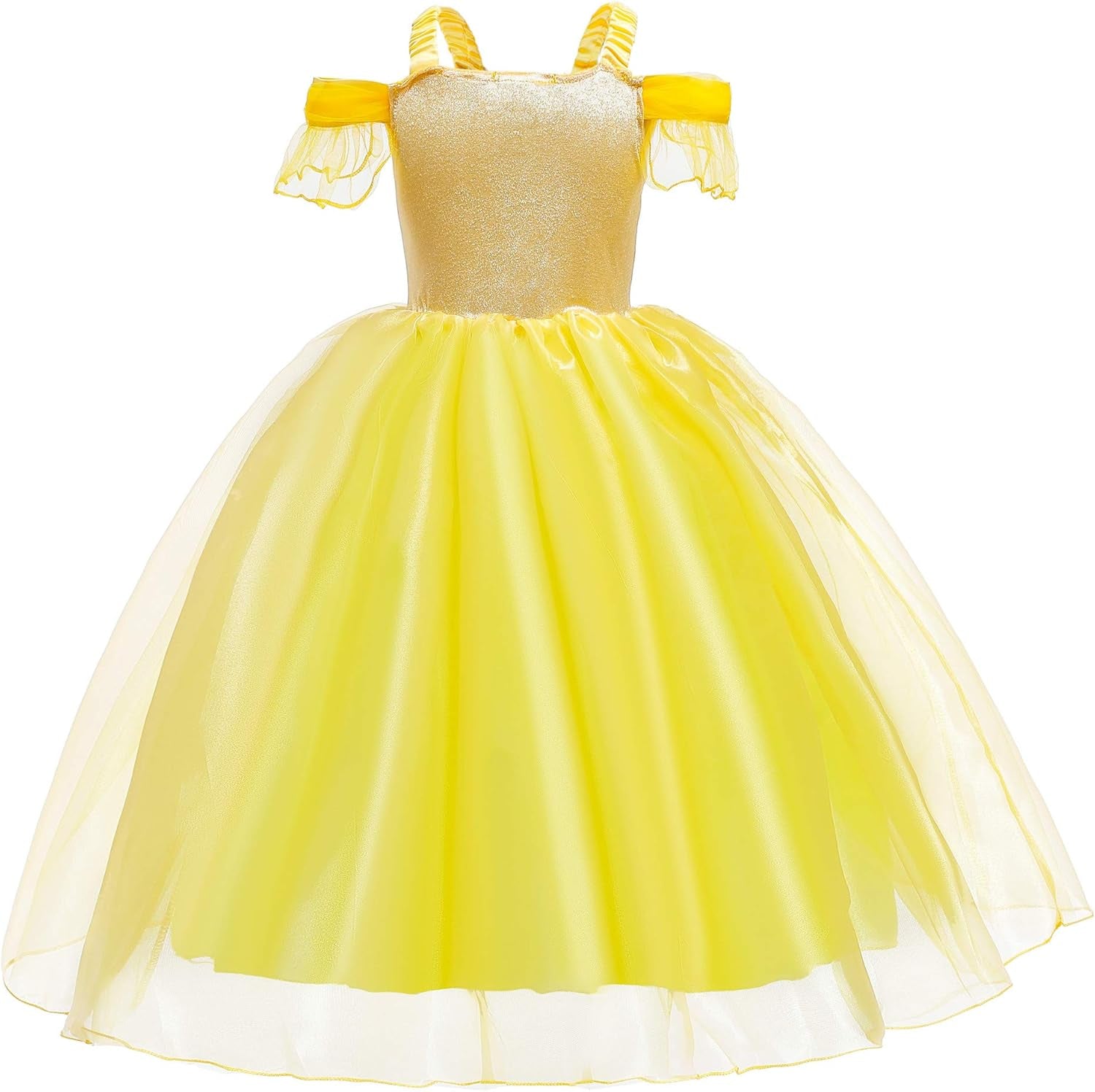 Princess Costumes Birthday Party Halloween Costume Cosplay Dress up for Little Girls 3-10 Years