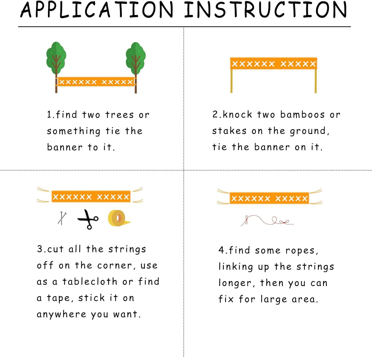 Large Happy Halloween Banner, Halloween Party Decoration Supplies Outdoor Indoor, Funny Terror Bloody Banner(9.8 X 1.6 Feet)