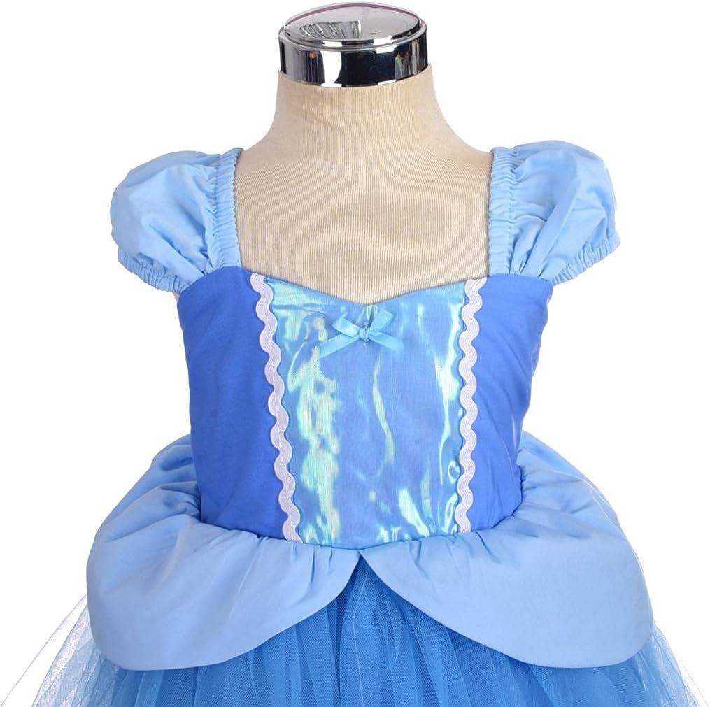 Princess Costumes Birthday Fancy Halloween Xmas Party Dresses up for Baby Little Toddler Girls