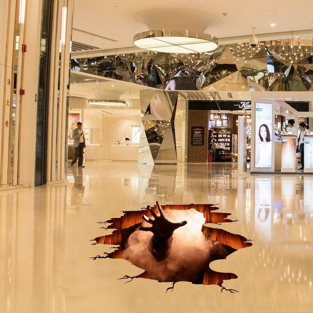 3D Halloween Wall Stickers Removable, Halloween Wall Decals (H31)