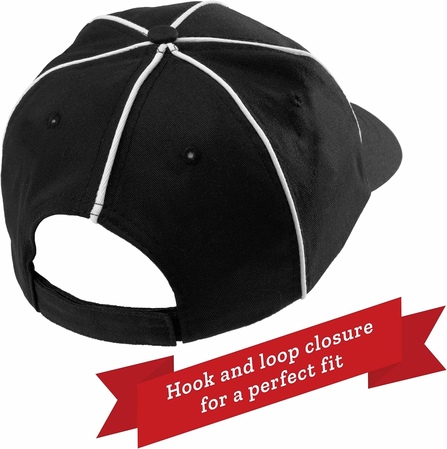 Referee Necessities Men'S Bundle - Black & White Striped Official Jersey, Umpire Hat, & Stainless Steel Ref Pea Whistle with Lanyard - Pro/Amateur Team Sports Costume Apparel Kit for Men