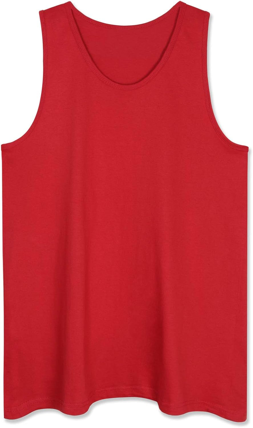 Men’s Sleeveless Tank Top – Cooling Lightweight Casual Shirt