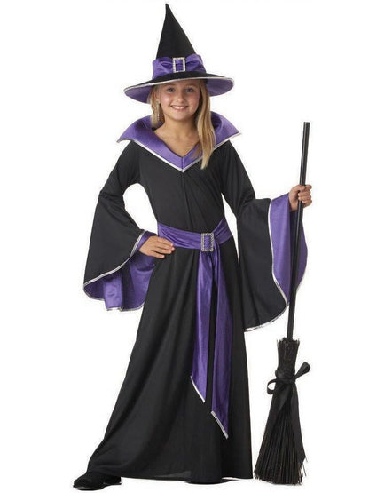 Child Glamour Witch Costume Small Black,Purple Standard Packaging