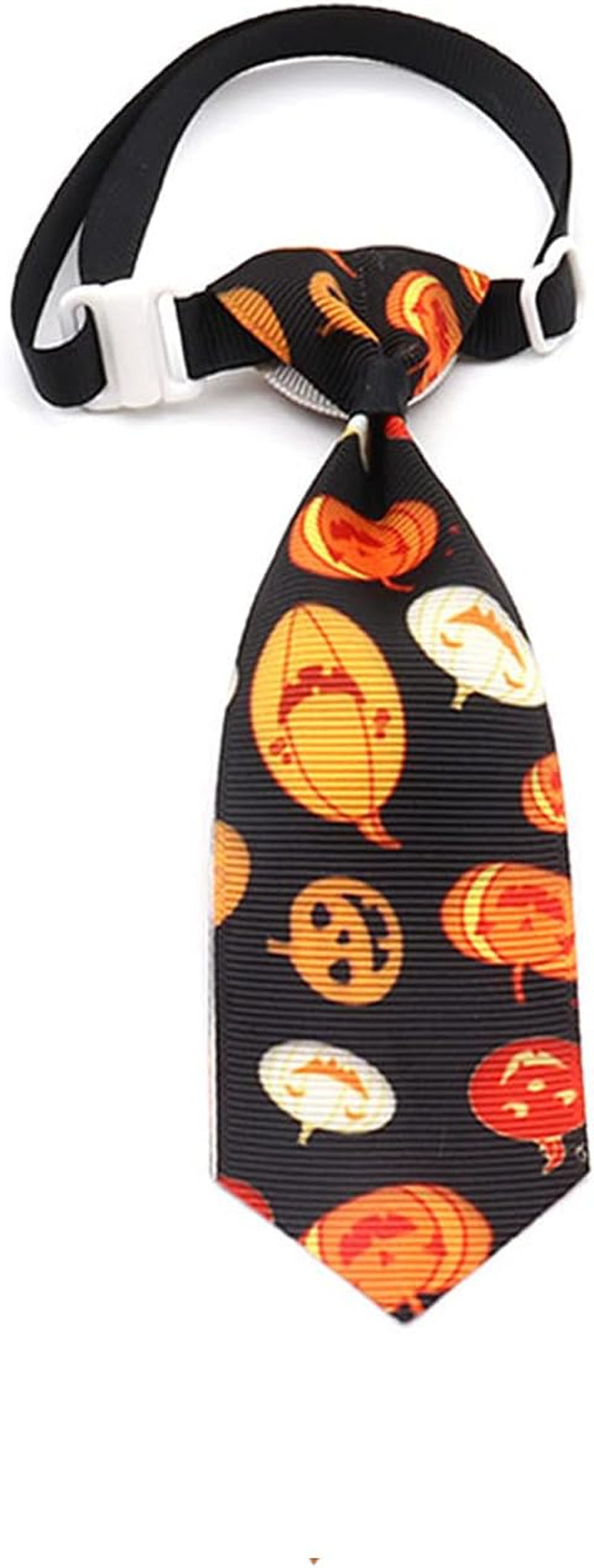 4PCS Halloween Dog Bandana Halloween Charms Ties Halloween Hat Full of Halloween Atmosphere Patterns, Fit for Cats and Dogs (Orange)