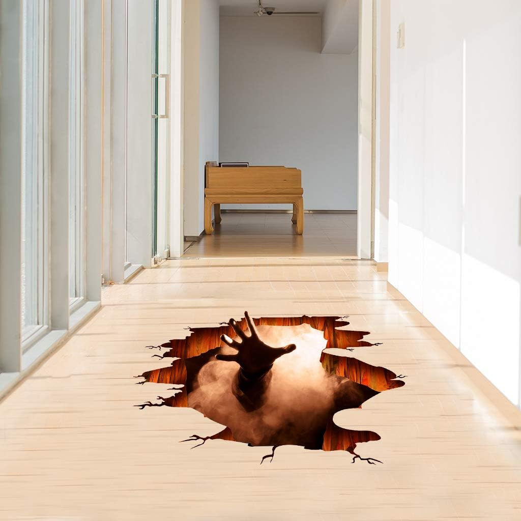 3D Halloween Wall Stickers Removable, Halloween Wall Decals (H31)