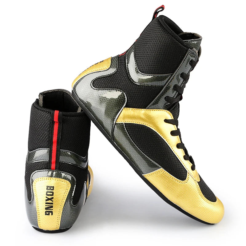 2020 New Brand Professional Fighting Wrestling Shoes for Men Breathable anti Slip Wrestling Sneakers Man Size 35-46 Boxing Shoes