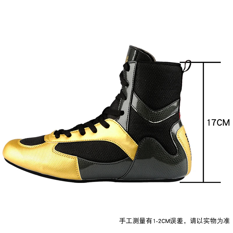 2020 New Brand Professional Fighting Wrestling Shoes for Men Breathable anti Slip Wrestling Sneakers Man Size 35-46 Boxing Shoes